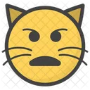 Verwirrte Katze  Symbol