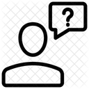 Verwirrte Person  Symbol