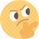 Verwirrung Emoticon Ausdruck Symbol