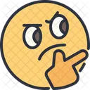 Verwirrung Emoticon Ausdruck Symbol