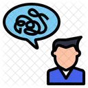 Verwirrung Verwirrt Fassungslos Symbol