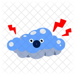 Very Hot Cloud  Icon