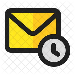 E-Mail verzögern  Symbol