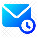 E-Mail verzögern  Symbol