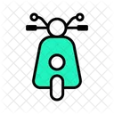 Roller Motorrad Vespa Symbol