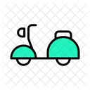 Roller Motorrad Vespa Symbol