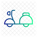 Roller Motorrad Vespa Symbol