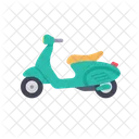 Vespa Scooter Transport Icon