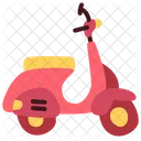 Vespa Scooter Vehicle Icon