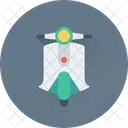 Vespa Scooter Transportation Icon