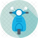Scooter Motorcycle Vespa Icon