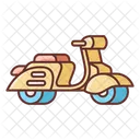 Vespa Scooter Motorcycle Icon