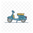 Vespa Vintage Moto Ícone