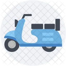 Vespa-Roller  Symbol