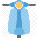 Vespa Motorroller Fahrzeug Symbol