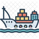 Vessels Ship Boat Icon