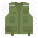 Vest Fishing Camping Icon