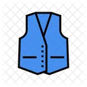 Vest Formalwear Textile Icon