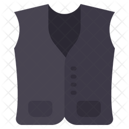 Vest Icon - Download in Flat Style