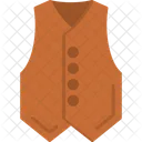 Vest Cloth Dress Icon