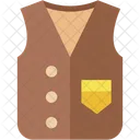 Vest Man Clothing Icon