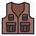 Vest Fishing Apparel Icon