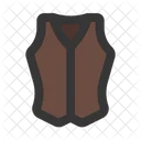 Vest Waistcoat Sleeveless Icon