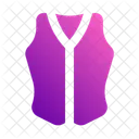 Vest Waistcoat Sleeveless Icon