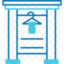 Cabine d'essayage  Icône