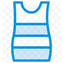 Feminino Vestido Pano Ícone