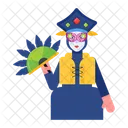 Vestido de carnaval  Ícone