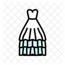 Vestido de fiesta  Icono
