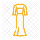 Vestido de manga longa  Ícone