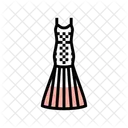 Vestido de novia redondo  Icono