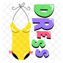 Vestido de praia  Ícone