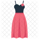 Vestido Feminino Com Flor Vestido Feminino Vestido Ícone