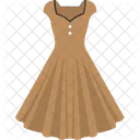 Festivo Vestido Saia Ícone