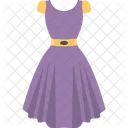Festivo Vestido Saia Ícone