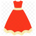 Vestido festivo  Ícone