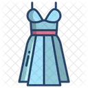 Vestido De Mujer Vestido Ropa Icono