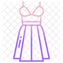 Vestido De Mujer Vestido Ropa Icono