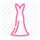 Vestido de princesa  Icono