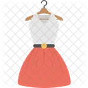 Festivo Vestido Saia Ícone