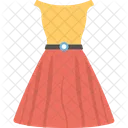 Festivo Vestido Saia Ícone