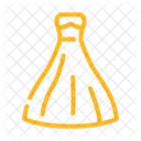 Vestido sem alças  Ícone