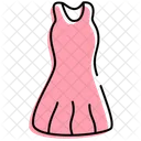 Vestido sin mangas  Icono