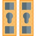 Locker Puerta Escuela Icono