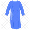 Roupa Cirurgica Vestido De Sala De Cirurgia Vestido De Hospital Ícone