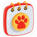 Vet Appointment Calendar Veterinary Visit Icon