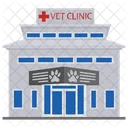 Vet Clinic Hospital Pet Care Icon